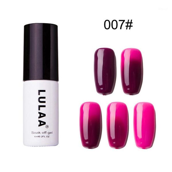 

drop 1 pcs thermal change color nail gel polish varnish lacquer smj1
