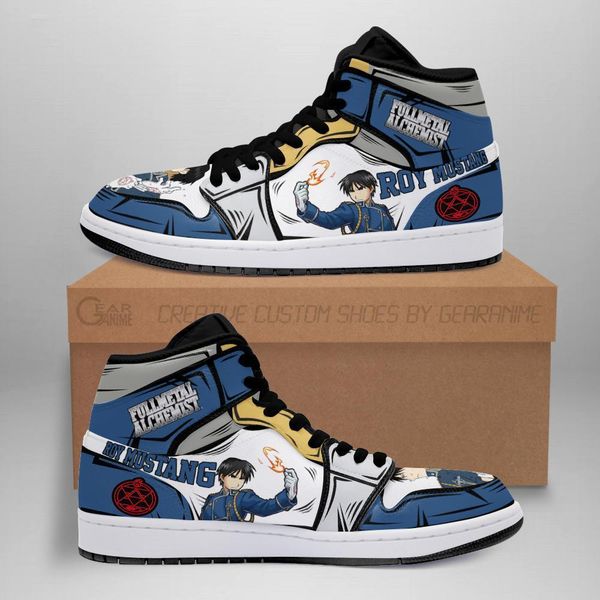 

riza hawkeye metal alchemist sneakers anime custom sho