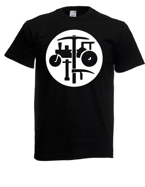 

mens t-shirt guild crest road bauer i spells i fun i funny until 5xl, White;black