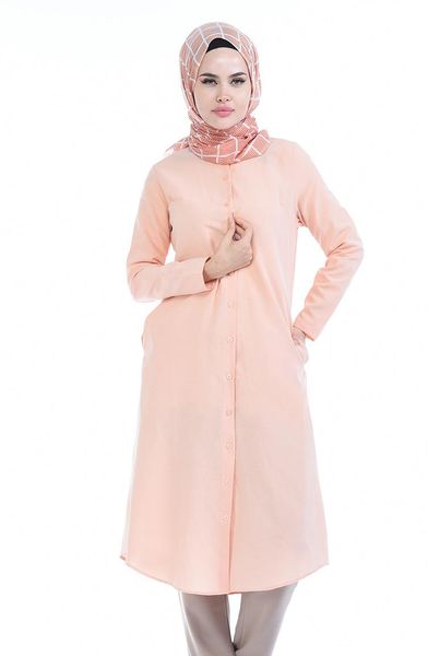 

women's blouses & shirts minahill salmon tunic 6384-09, White