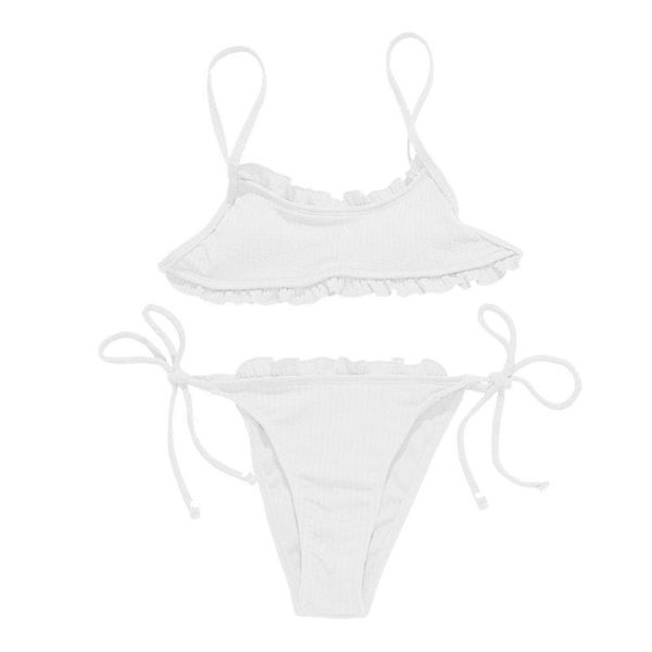 

women's swimwear 2021 women pink bikini set bathing suit beachwear swimsuit up swimming push striped w0q9, White;black