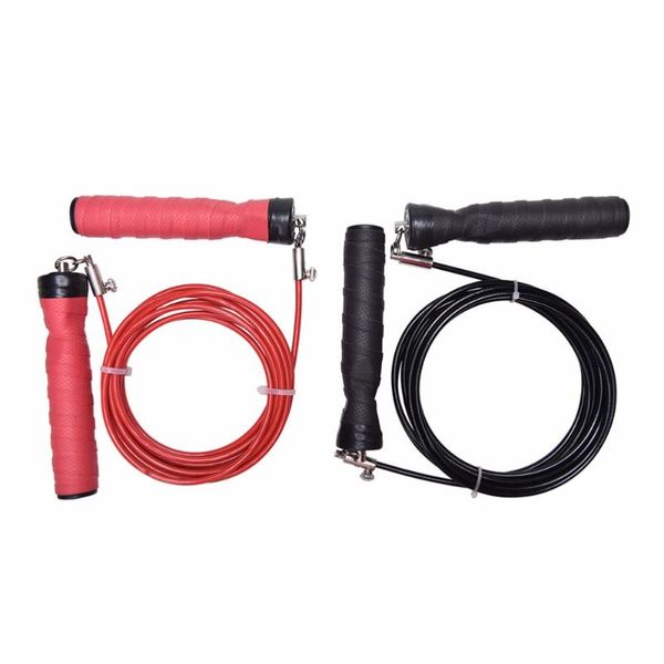 

jump ropes 2.8m speed racing skipping rope adjustable steel wire crossfit exercise gym training fitness jumping cord