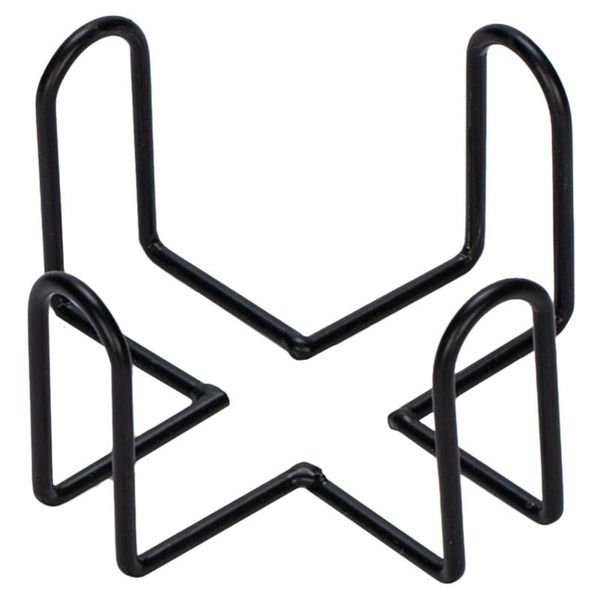 

mats & pads 1pc holder iron round tray cup mat organizer rack