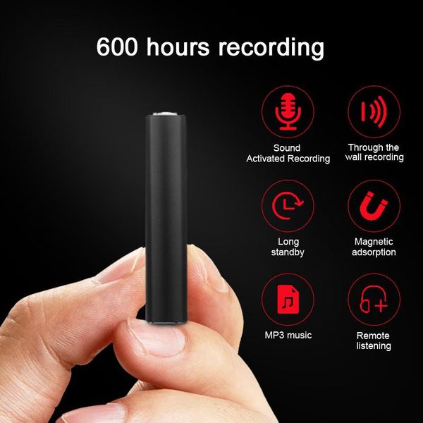 

digital voice recorder 600 hours dictaphone audio sound mini recording activated micro flash magnetic secret brand xixi
