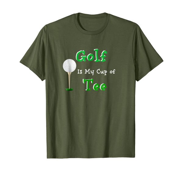 

Golf is My Cup of Tee - Golfer T-shirt, Mainly pictures