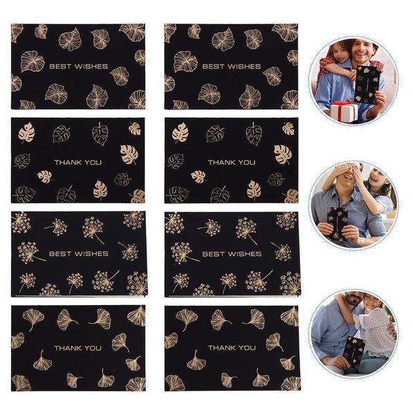 

greeting cards 8pcs father's day birthday festival message invitation