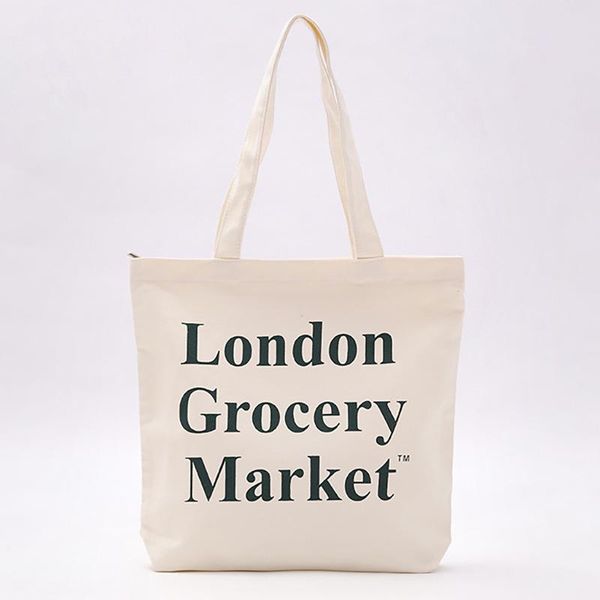 

34*35*12cm plain canvas shopping tote bag sailor bags