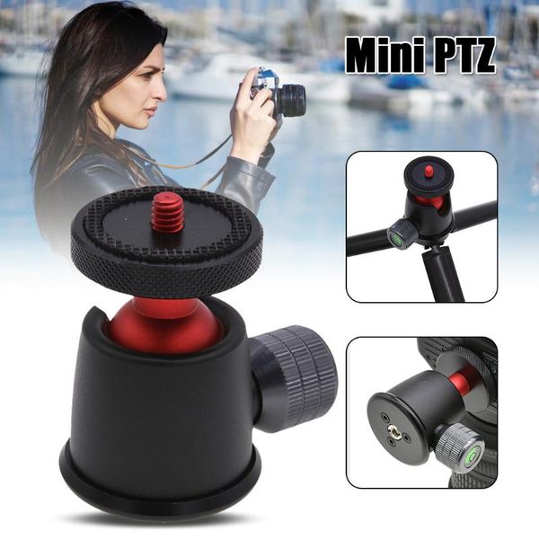 

mini tripod ball head adapter aluminum alloy 360 degree swivel dq-drop heads