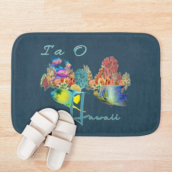 

bath mats the fish of hawaii - i a o mat bathroom set mirrofiber cartoon rug