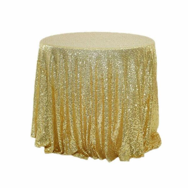

table cloth 60cm 80cm 120cm round sequin tablecloths cover wedding event party tableware christmas decoration