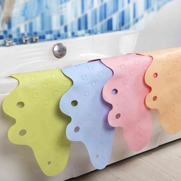 Bath Mat Ambiental Longo Duche Dos Desenhos Animados Crianças Pad Non-Slip Ventosa 211109