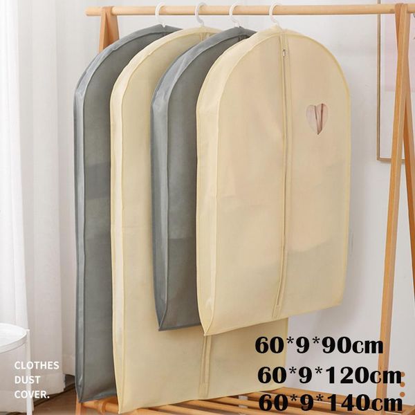 

clothing & wardrobe storage clothes hanging garment dress suit coat dust cover home bag case organizer non woven fabric