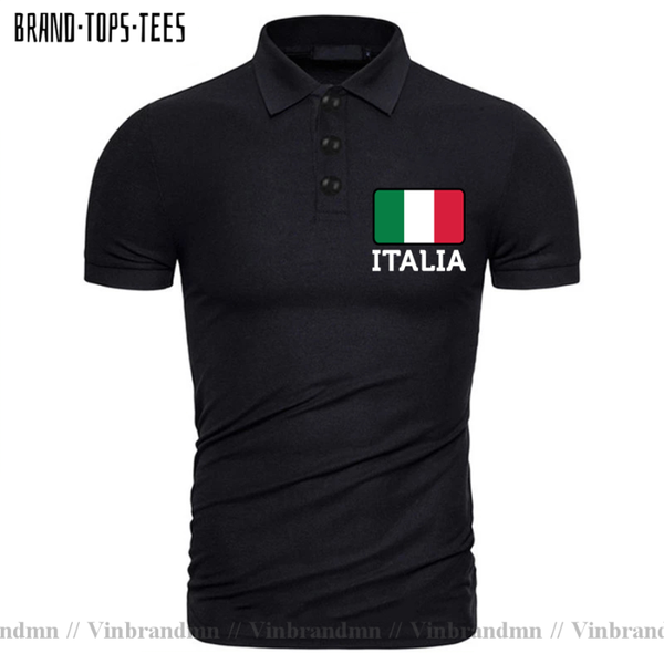 

men's casual shirts 2021 italia italy flag men short sleeve comfortable all cotton funny shirt, White;black