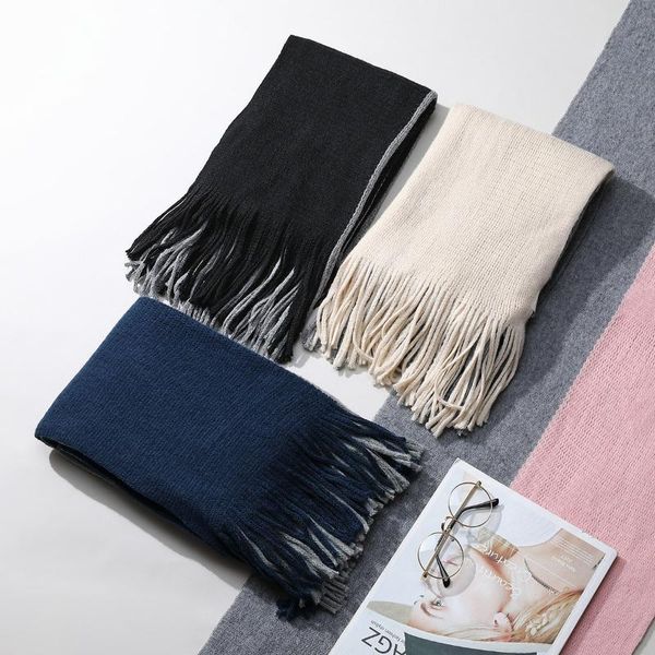 

scarves k0052, Blue;gray