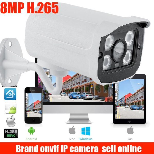 

cameras ultra hd ip camera outdoor 8mp 4k surveillance security video ir night view motion detect alert record