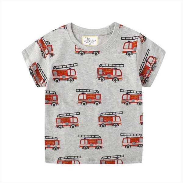 

summer boys t shirts with print cartoon baby clothes tees selling, Blue