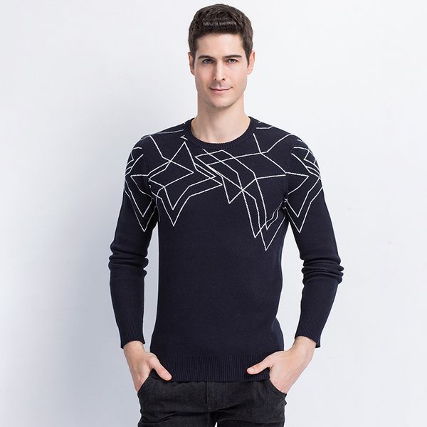 

Fashion Sweater Autumn and Winter Men's Casual Wear, Black