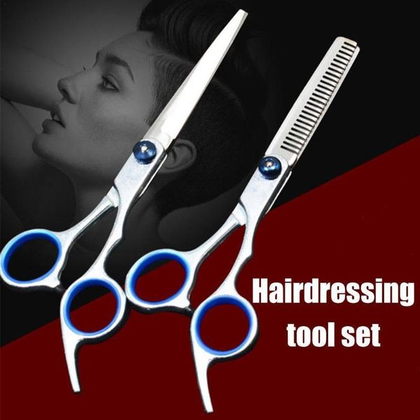 

hair scissors 7/9/10 / 11pcs professional hairdressing kits barber accessories haircut shears fluffy set thinning cutting c l0p2