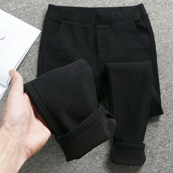 

capri marked pencil for spring women thin womanhood feminine black pantalon femme pants, Black;white
