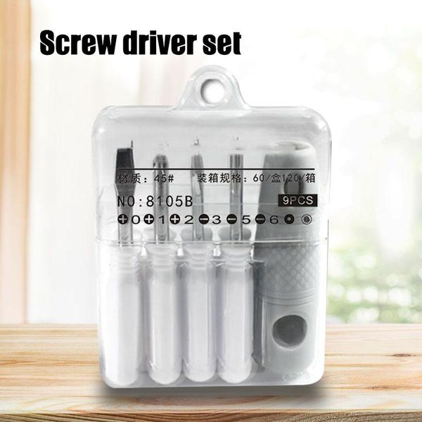 

hand tools multifunction screwdriver set with pp handle magnetic bit repairing i88
