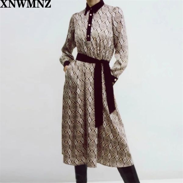 

women fashion with belt contrasting shirt dress vintage long sleeve collared female chic buttoned cuffs 210520, Black;gray