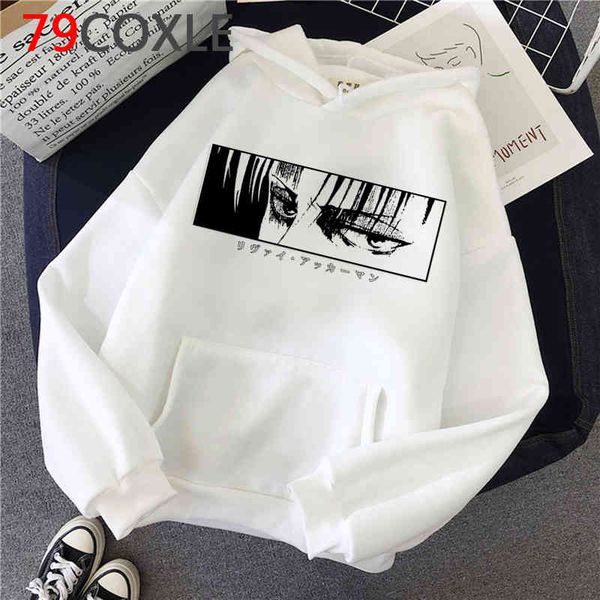 

japane anime on titan hoodi men kawaii cartoon titans attack graphic streetwear harajuku sweatshirts male, Black