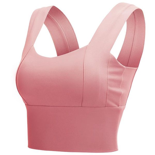 

yoga outfit shockproof running sports underwear women's outer wear bra wide shoulder strap recovery fitness vest