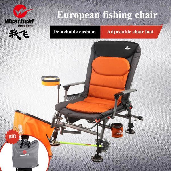 

set european fishing chair four seasons use net weight 6kg ultra light aluminum alloy portable 135 degree adjustable accessories