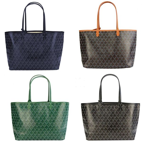 

women's shopping bags highest quality goyaa shoulder bag tote single-sided real handbag large 57*31*17 cm trumpet 46*26*14 a3