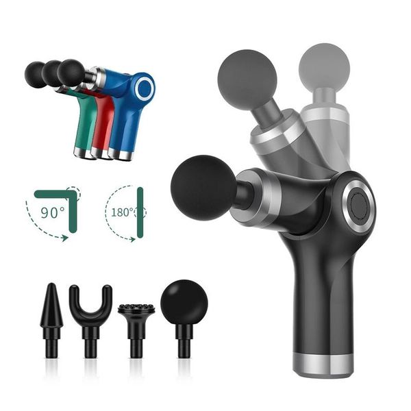 

mini foldable massage gun for body deep relaxation portable fascia relax electric fitness massager