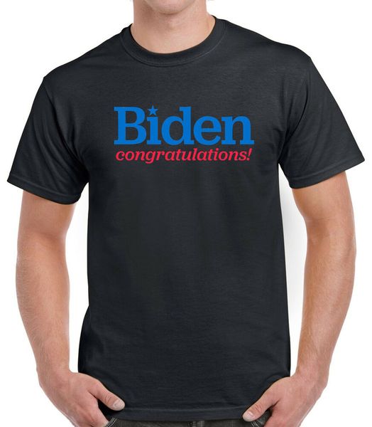 

joe biden congratulations president 2020 t-shirt, White;black