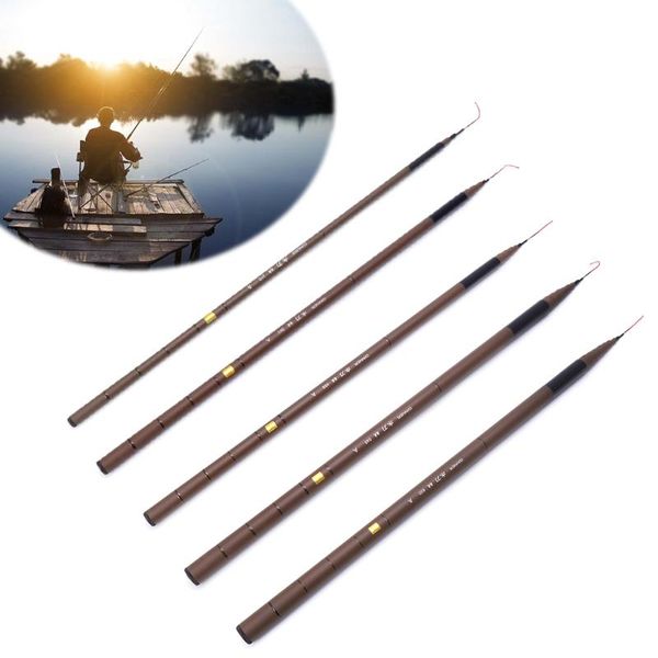 

fishing rod ultralight pole super hard carbon fiber 2.7-6.3m boat rods