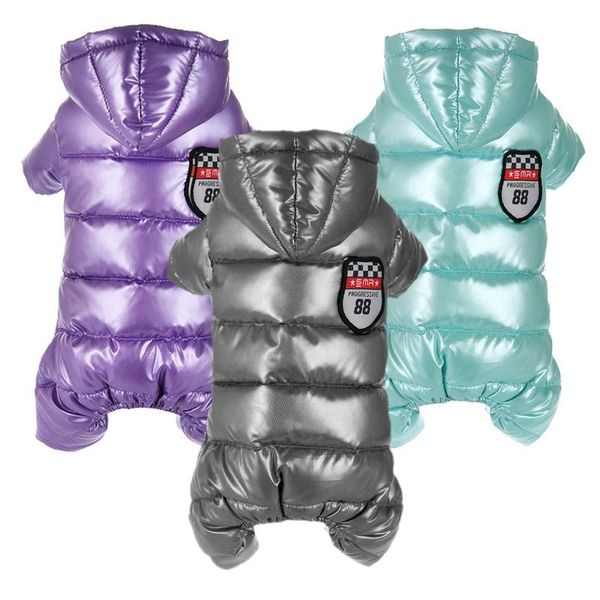 

dog apparel clothes for small dogs winter warm puppy pet coats waterproof hooded jacket jumpsuits chihuahua yorkie clothing overalls