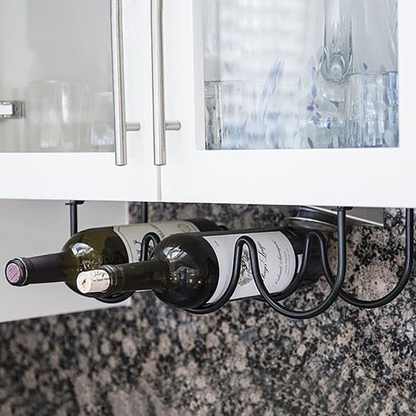 

hooks & rails pure red wine frame living room kitchen rack creative wrought iron storage beer bottle organizer racks