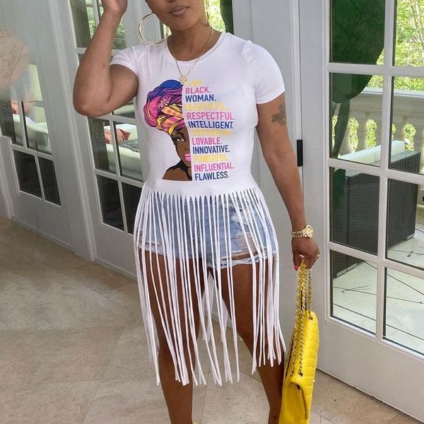 

women's t-shirt 2021 fashion summer women casual polyester daily 226f, White