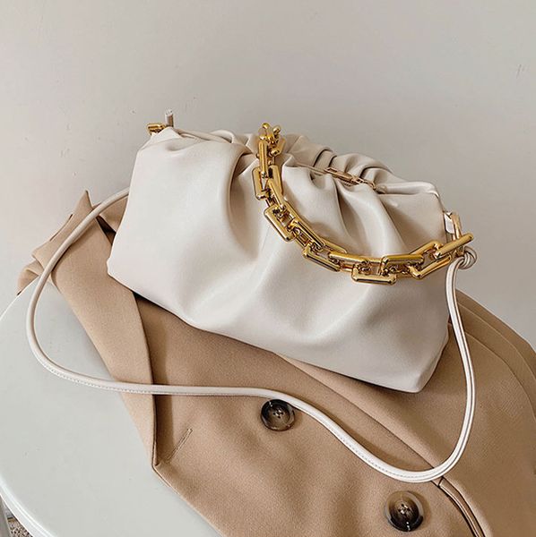 

venetas bottega chain fashion summer messenger armpit women's small portable fold cloud bag designer handbag wan