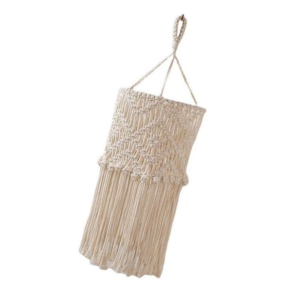 

lamp covers & shades macrame shade hangings bohemian hand-woven lampshade lantern chandelier decoration handmade light cover for