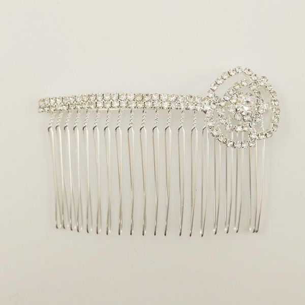 

hair clips & barrettes rose flower style jewelry party wedding comb.make you more beautiful and confident-sc0014, Golden;silver