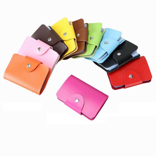 

card holders solid color ladies and man package set business holder student bag corporate custom gift, Brown;gray