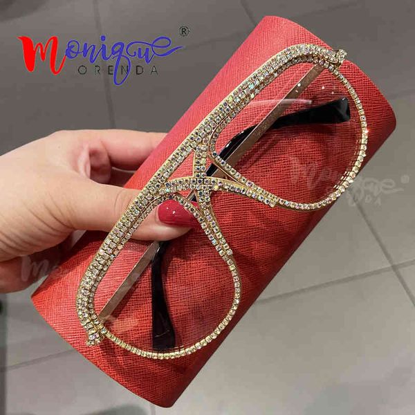 

sunglasses women rhinestone oversized sun glasses men luxury designer eyeglasses oculos de sol feminino, White;black