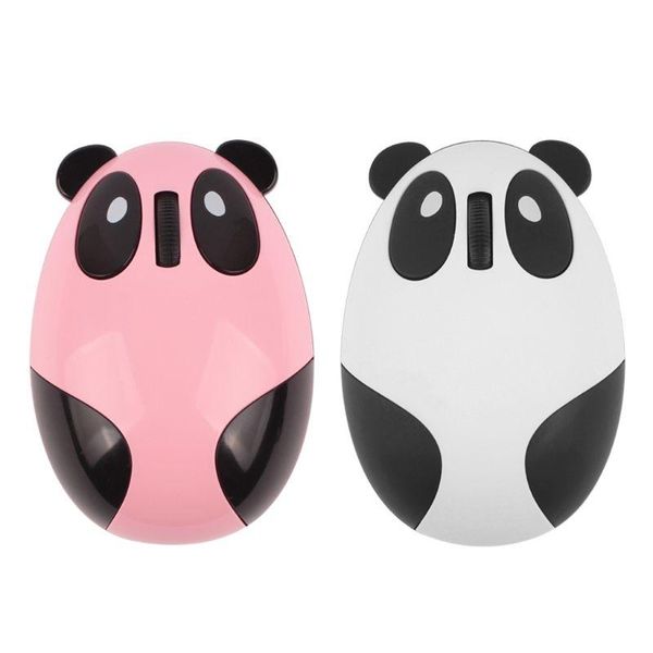 

cute rechargeable wireless bluetooth mouse cartoon panda mice for pc lapnotebook mobile phone tablet