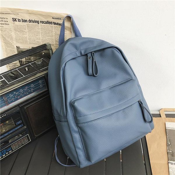 

backpack fashion casual women nylon solid color shoulder bags teenage girl school mochilas rucksacks backbag