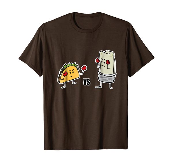 

taco vs burrito boxing fighters mexican beef carne tortilla, White;black