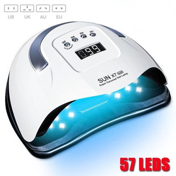 

nail dryers 180w uv led lamp dryer for gel polish curing 3 bottoms timer lcd display art tools stuff