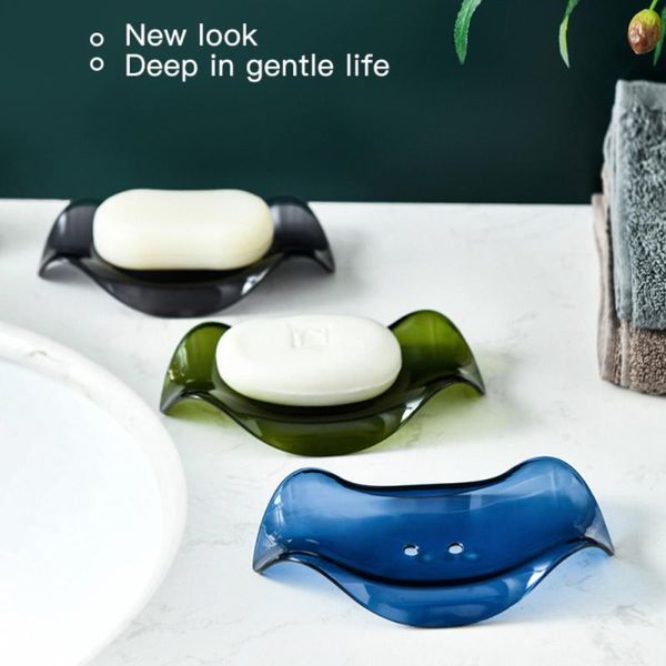 

creative design soap storage box kitchen sponge eraser shelf drain rack bathroom container dispenser household accessories dishes