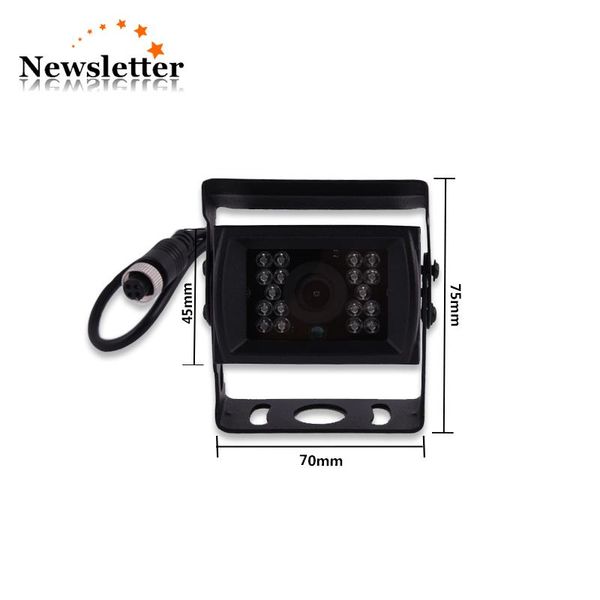 

cameras ahd waterproof ir night vision truck front view rearview camera