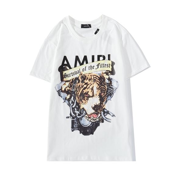 

fashion mens stylist summer shirt crane printing t shirts hip hop men women short sleeve tees size s-xxl #0011, White;black