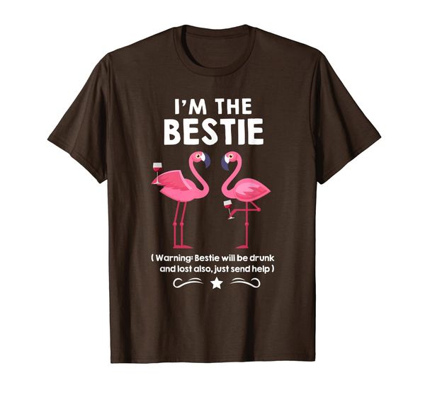 

if lost or drunk please return to my bestie Couple Flamingo T-Shirt, Mainly pictures