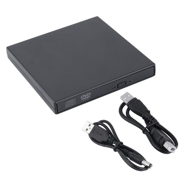 

car video external dvd rom optical drive usb 2.0 cd/dvd-rom cd-rw player burner slim portable reader recorder portatil for laptop