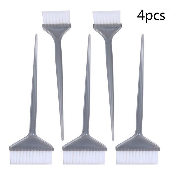 

4pcs hair dyeing brushes coloring comb salon barber hairdressing tool1, Silver